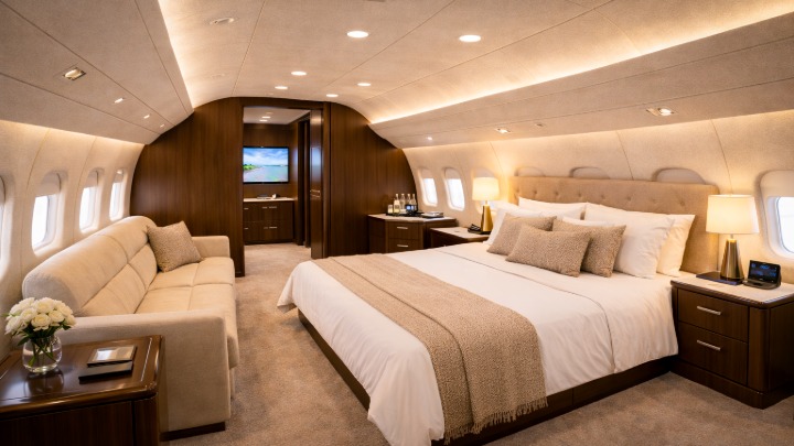 Boeing B737-800 Jet Interior